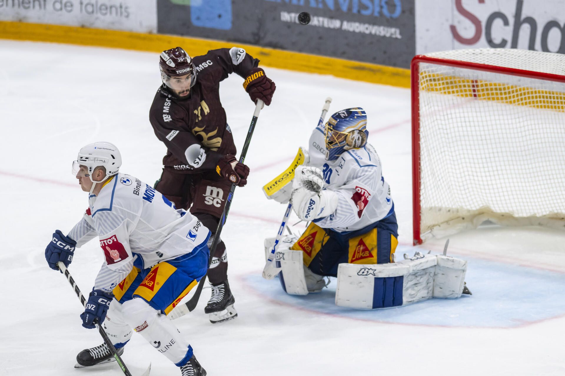Décimé, Genève-Servette réalise un exploit face à Zoug!