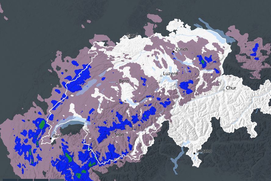 Wetter Schweiz: Schneefallgrenze sinkt auf 1000 Meter