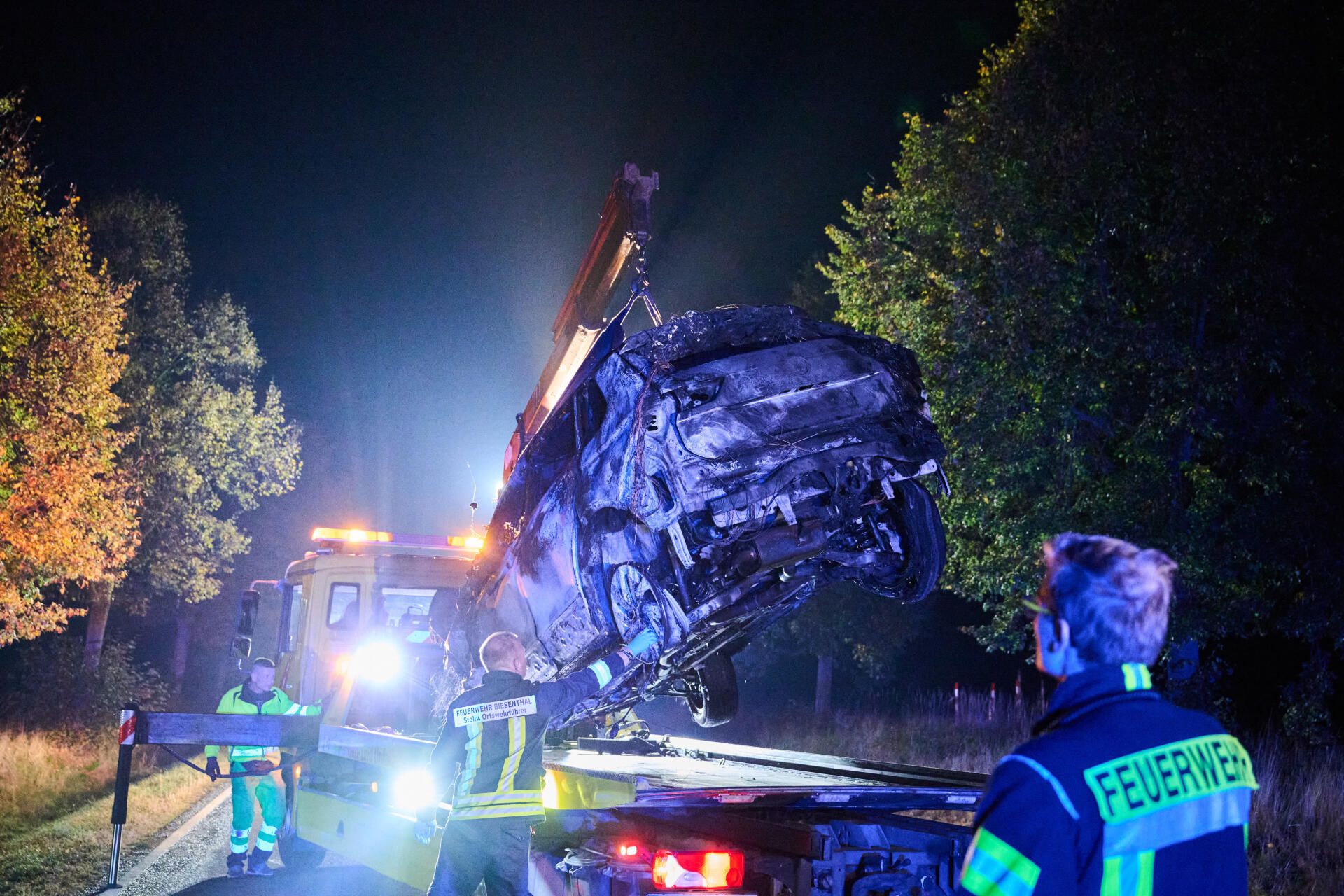 Four teens killed in car and moped collision in Brandenburg, Germany