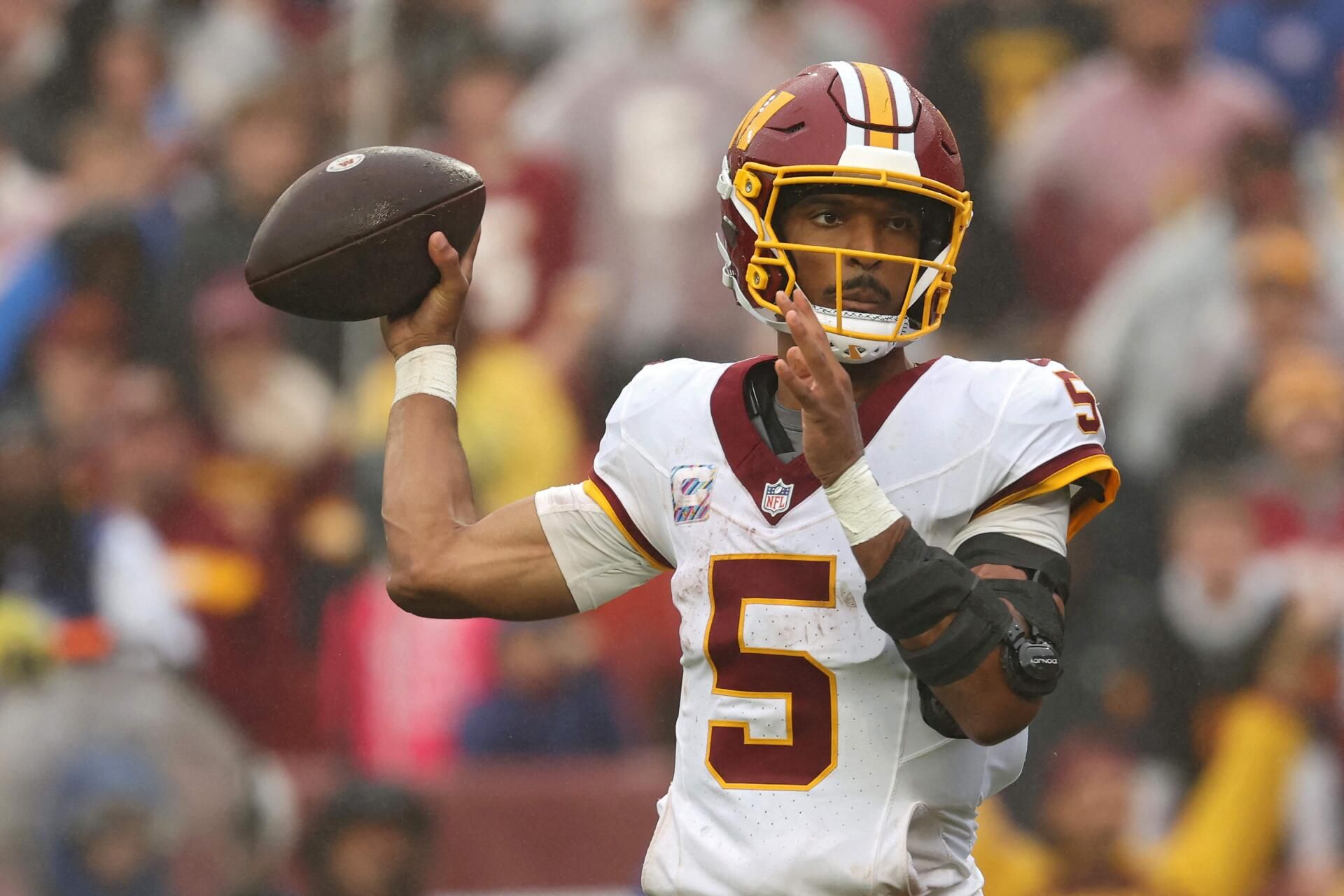 Jayden Daniels blames himself for overtime blunder against Giants