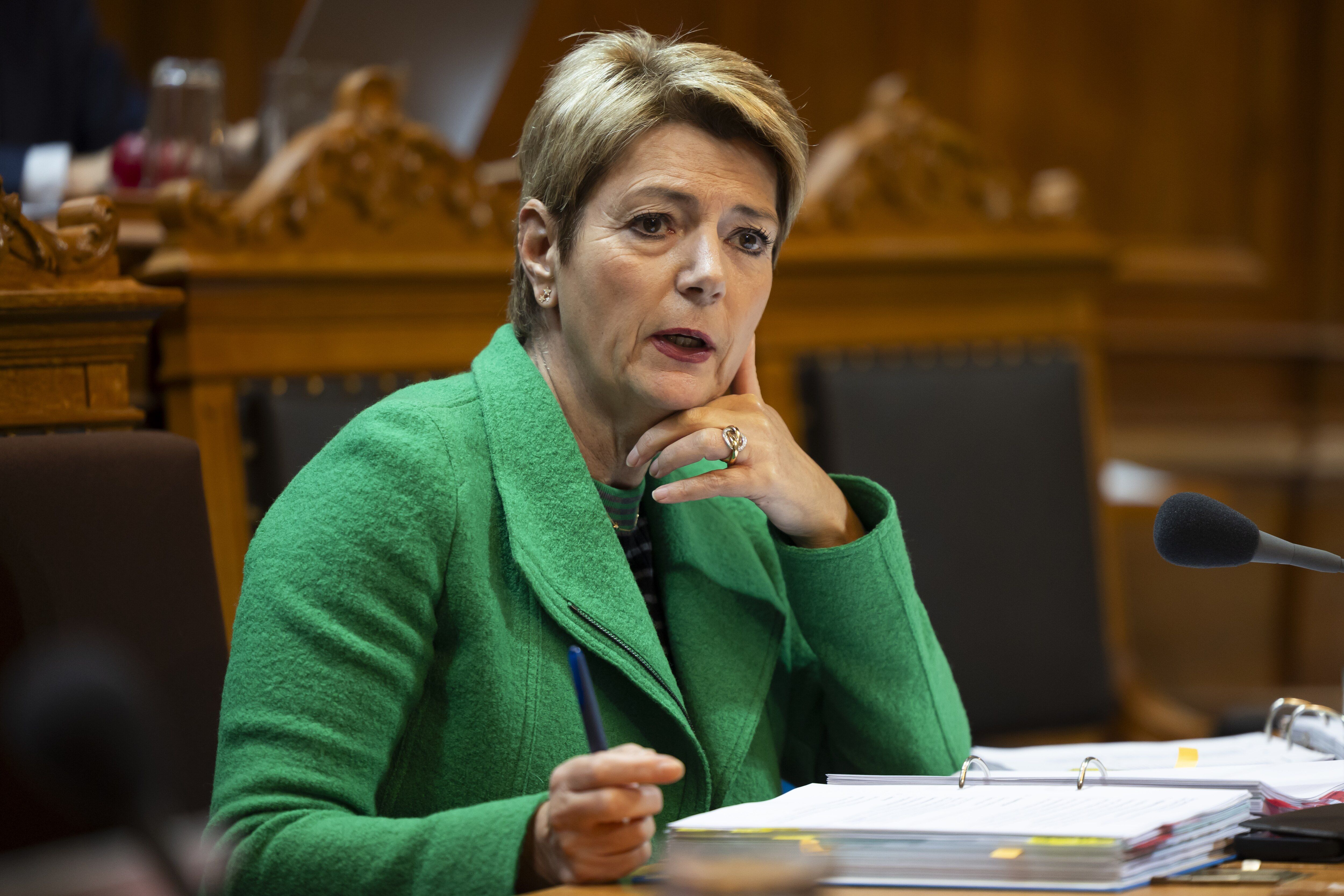 Keller-Sutter heisst Vance-Rede gut
