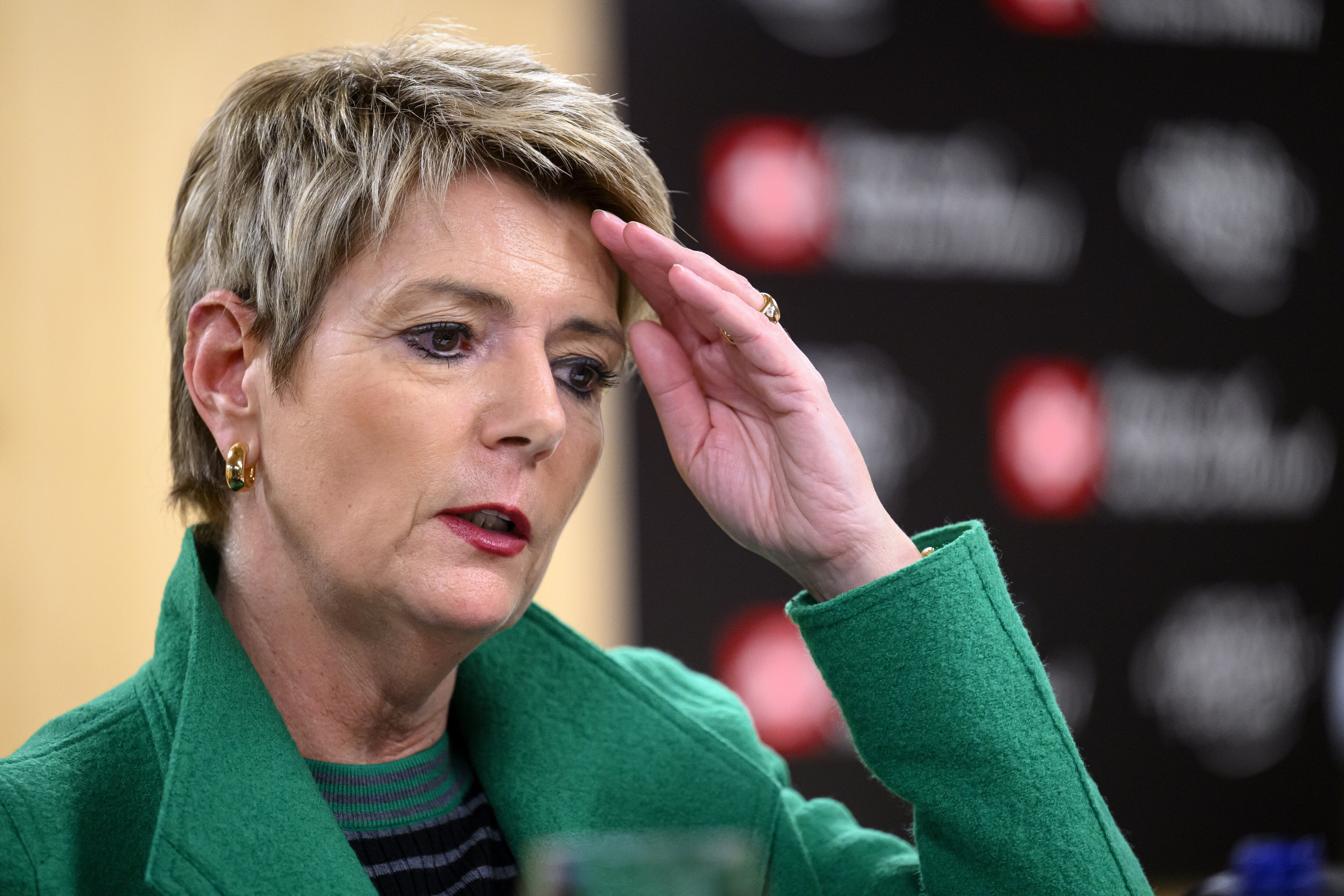 CS-Rettung: Karin Keller-Sutter blick zurück