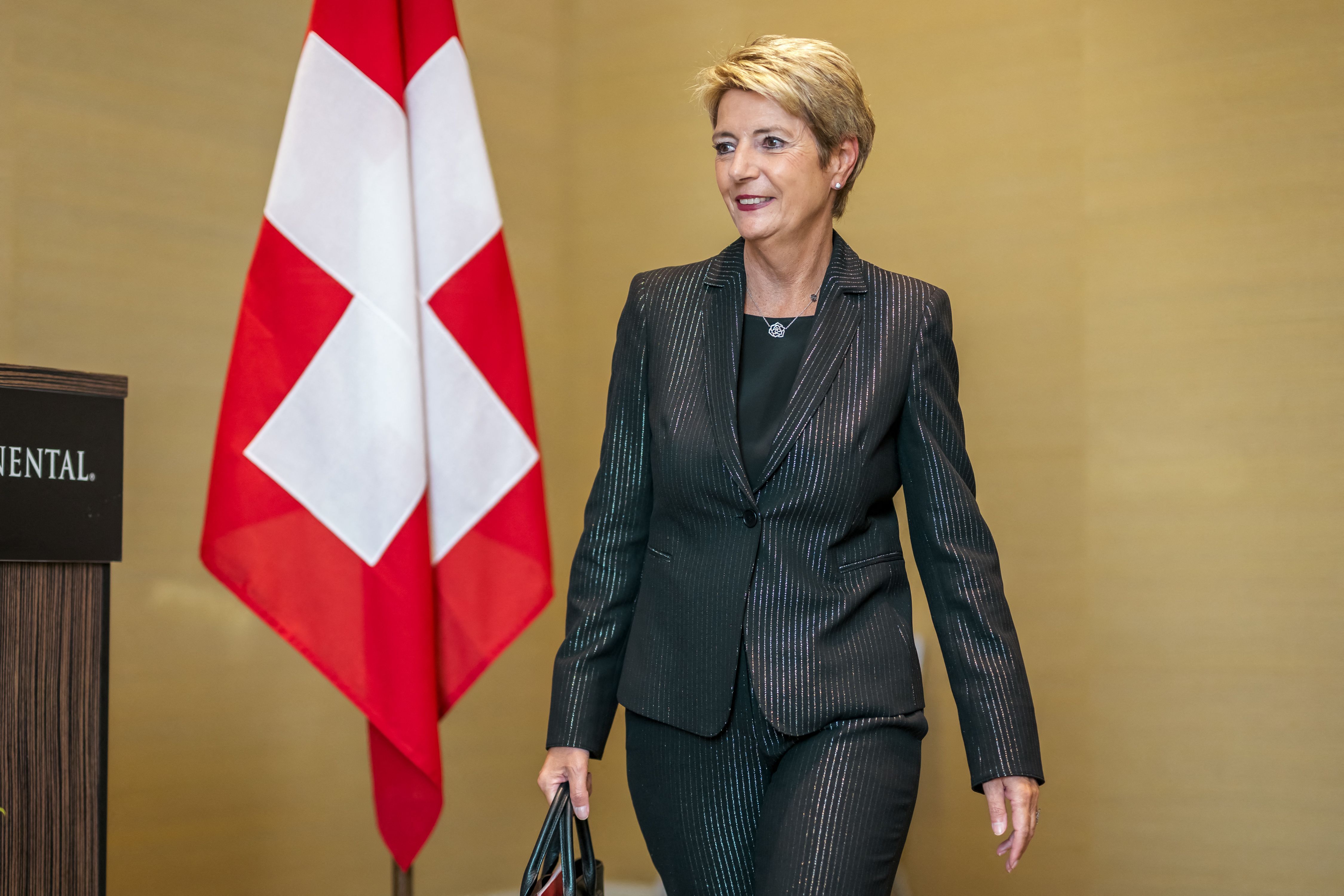 Karin Keller-Sutter reist zum neuen Papst
