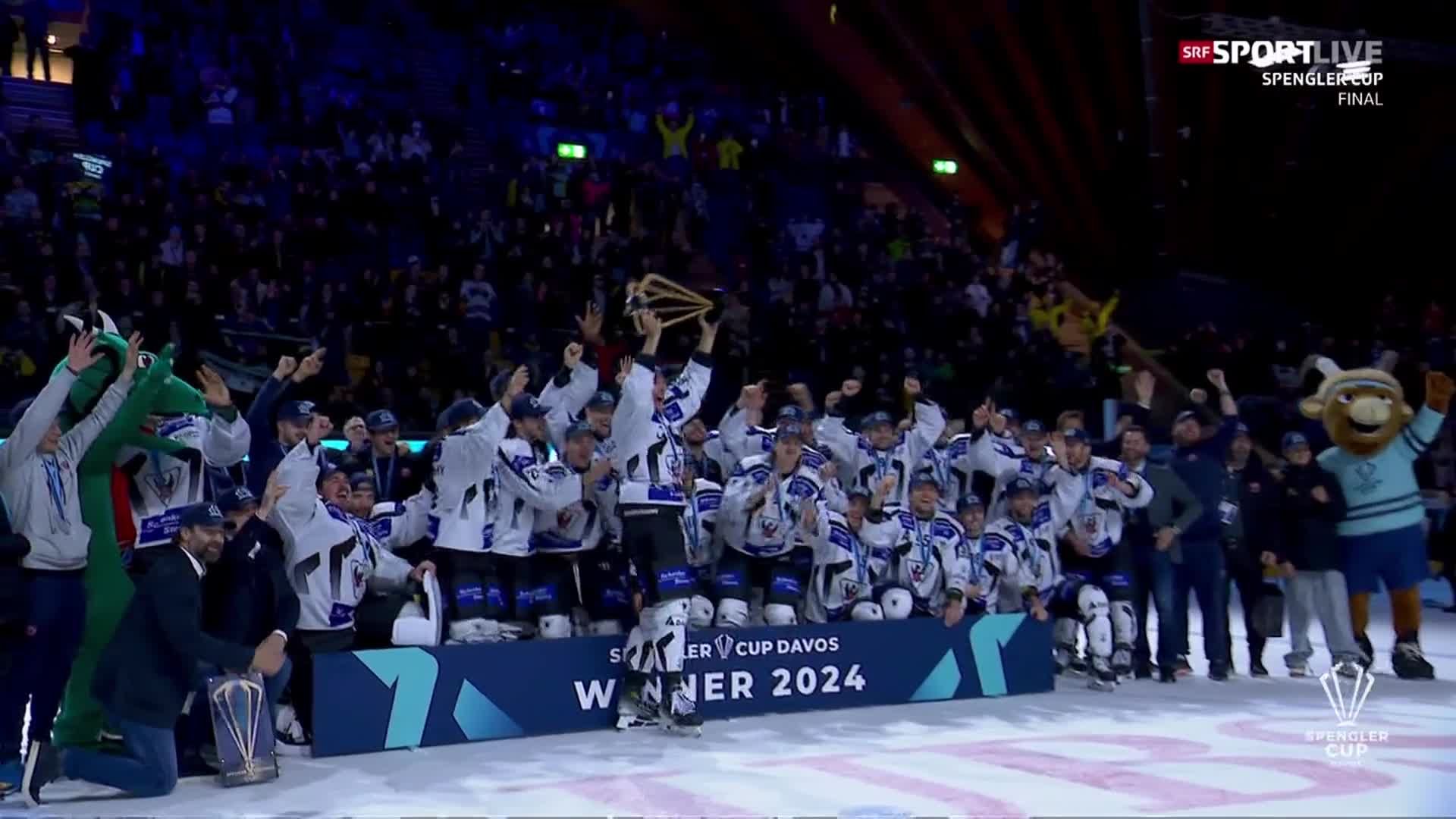 Spengler Cup: Fribourg gewinnt ersten Titel in der Vereinsgeschichte