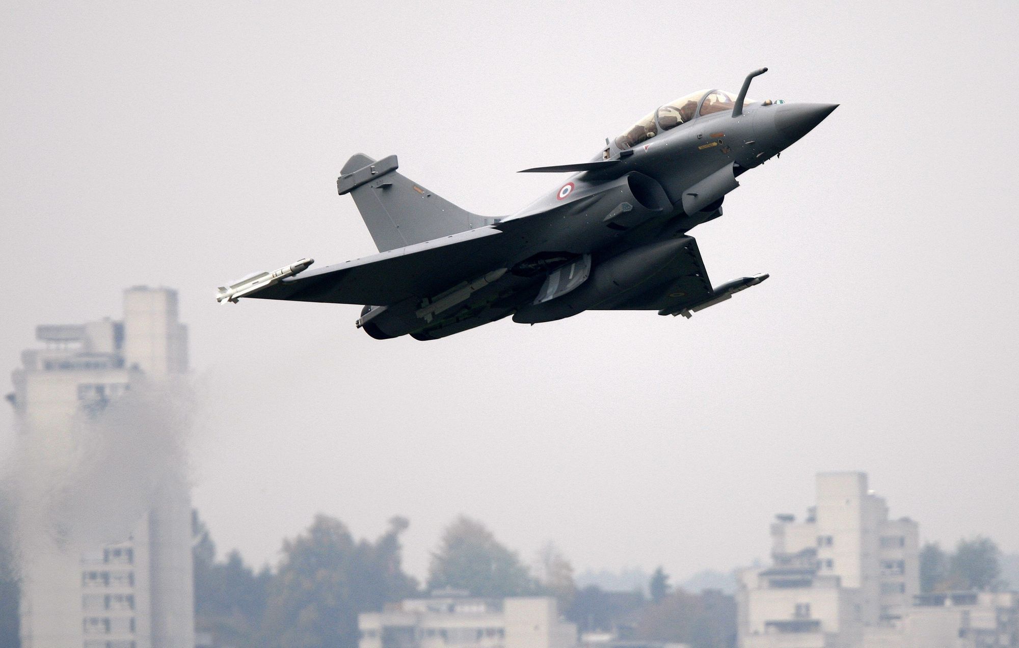 Crash eines Jagdbombers bei Nancy
