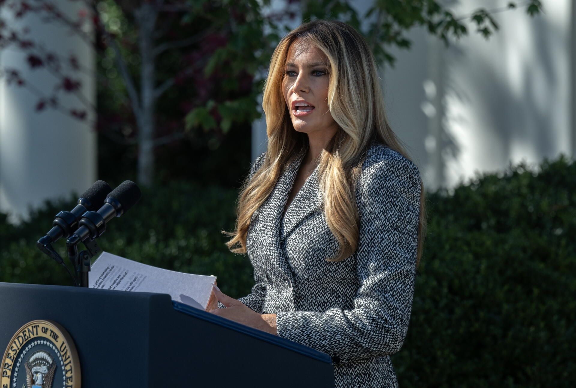 Melania Trump soll den Waffenstillstand in die Wege geleitet haben