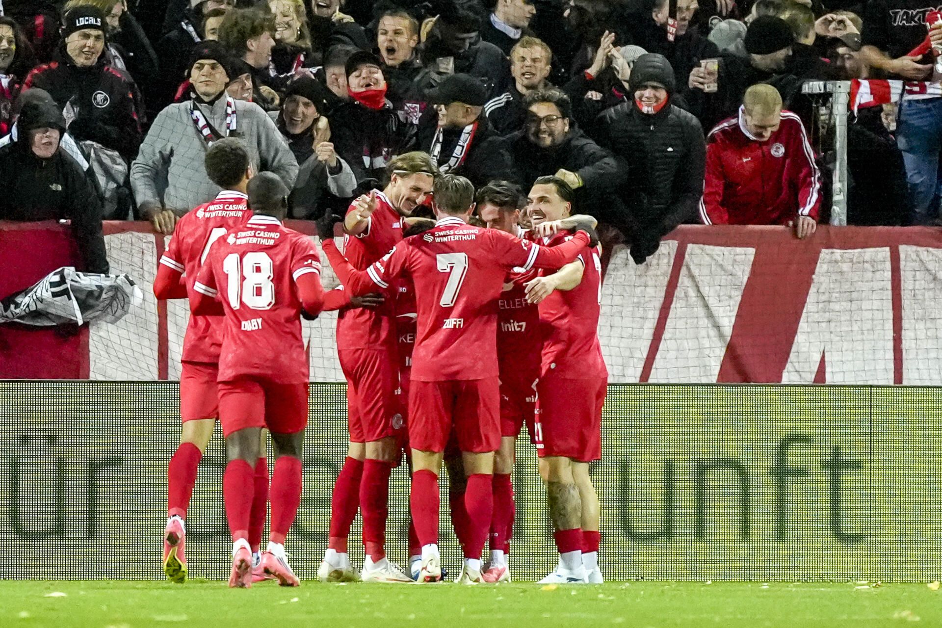 FC Winterthur defeated FC Stade Nyonnais 4-0