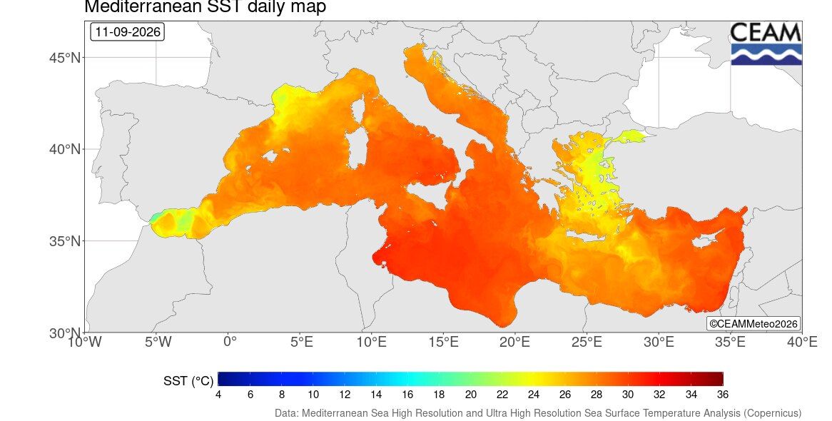 Météo: La chaleur de la Méditerranée impacte la Suisse