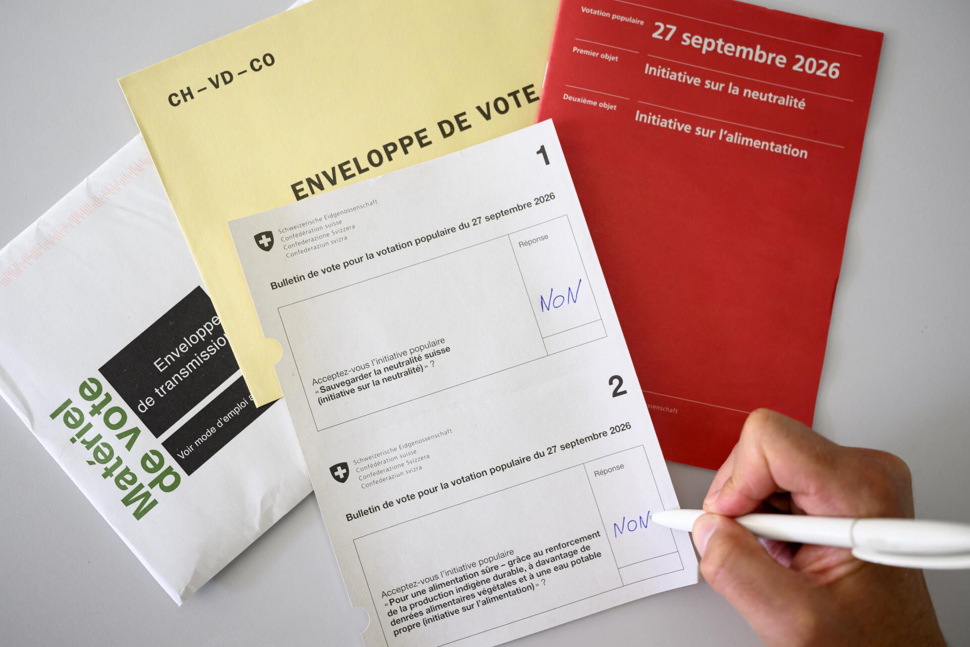 Votations: Rejet des initiatives neutralité et alimentation
