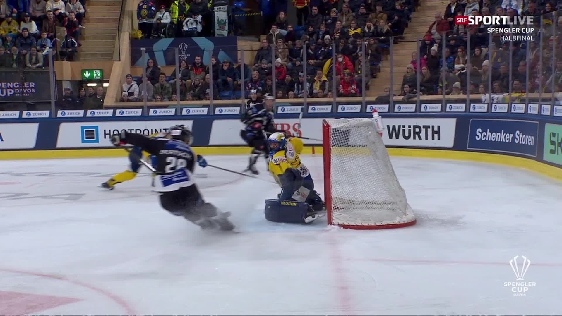 Spengler Cup: Fribourg dreht im Schlussdrittel das Spiel gegen Davos