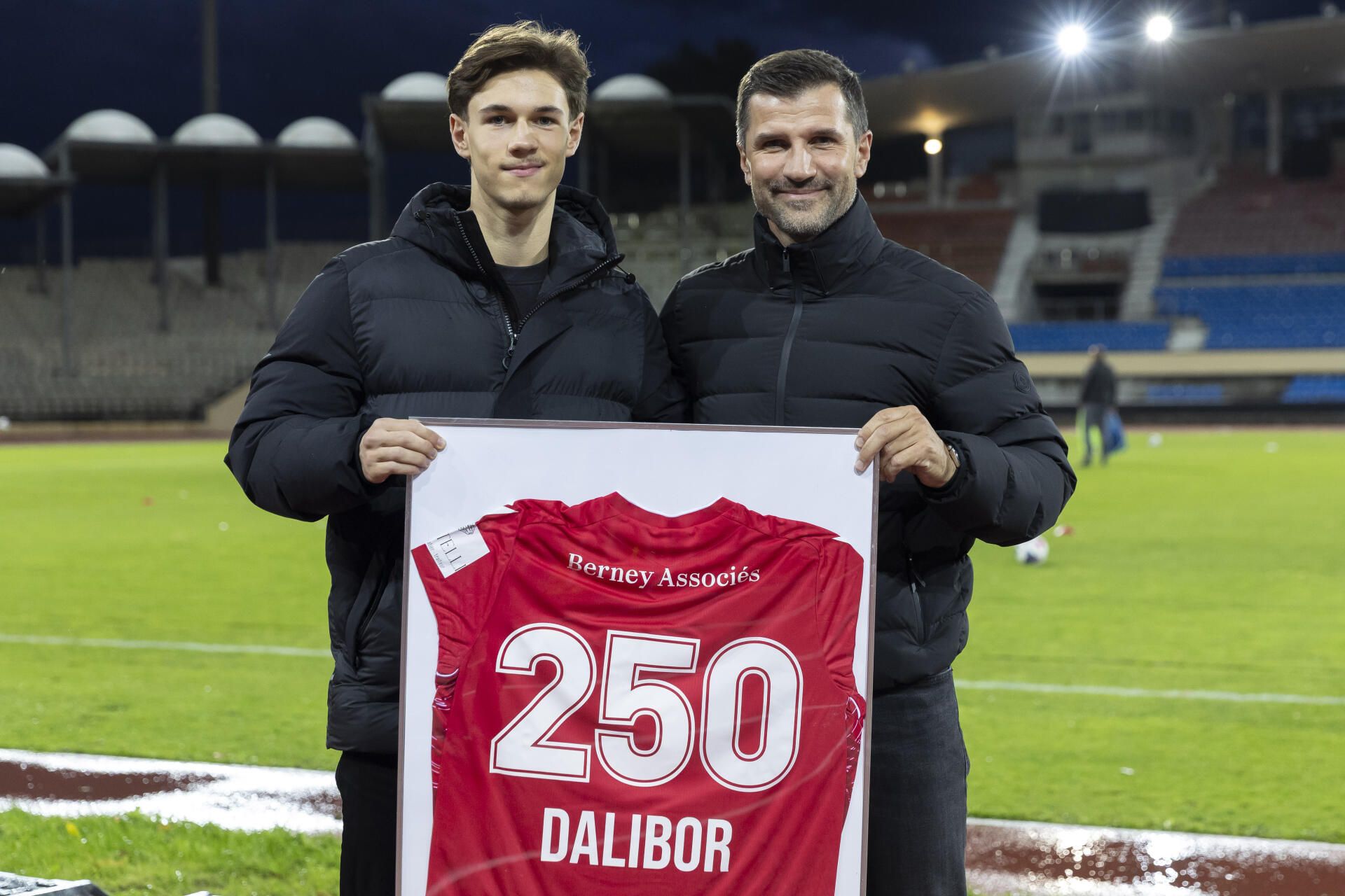 Football: Interview après la 250e de Dalibor Stevanovic au SLO